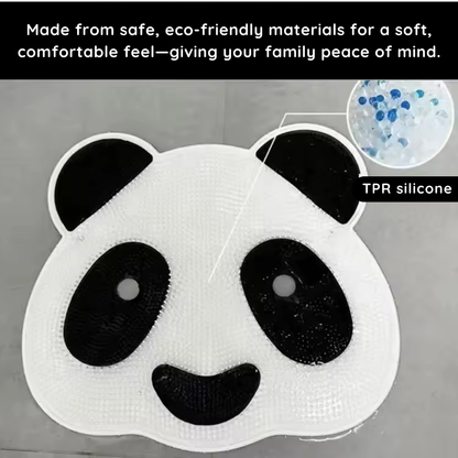 ScrubbyPanda – Exfoliating and Non-Slip Massage Pad for Bath.