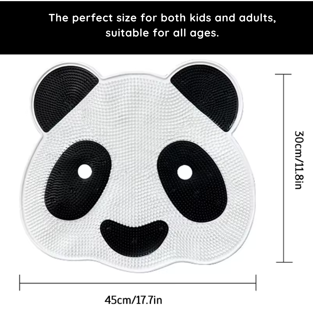 ScrubbyPanda – Exfoliating and Non-Slip Massage Pad for Bath.